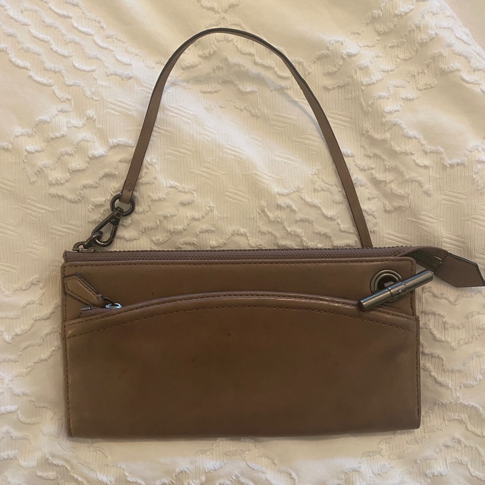 Reed Karkoff Mini-Bag in Taupe Leather